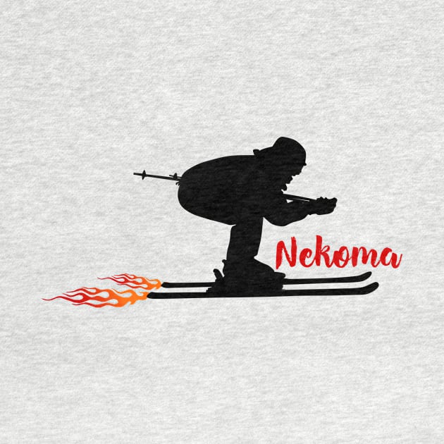 Nekoma Japan Skiing by ArtDesignDE